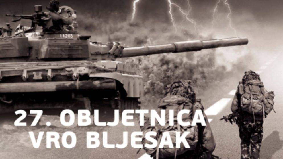 Hrvatska obilježava 27. obljetnicu vojno-redarstvene operacije Bljesak