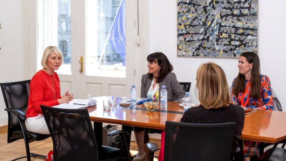 Martha Schultz, potpredsjednica Austrijske gospodarske komore i Europskog udruženja komora ‘Eurochambres’ posjetila HGK