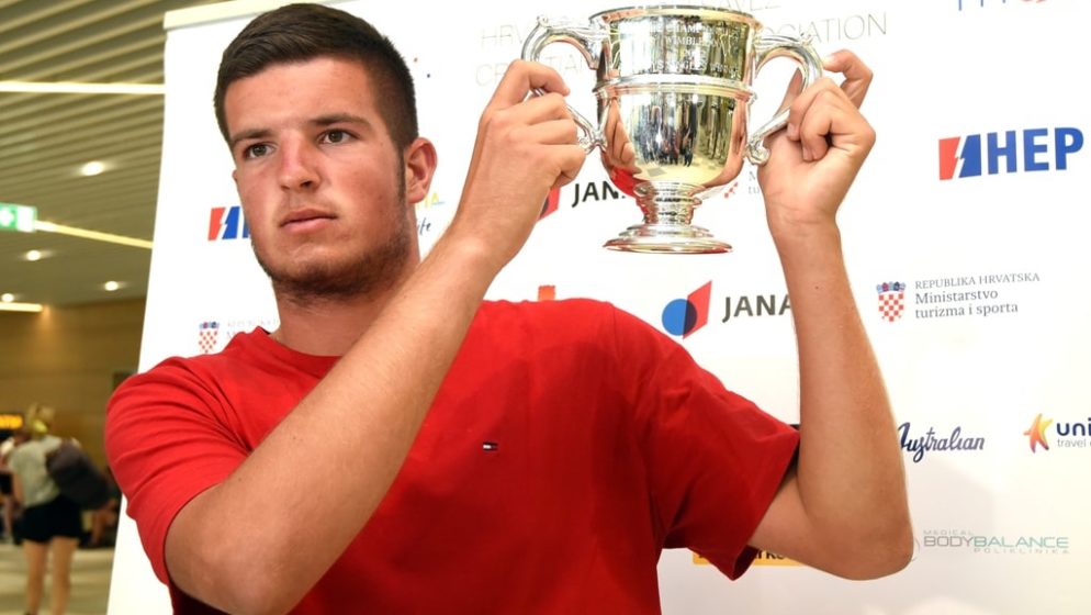 Mili Poljičak, koji će za dva dana napuniti 18 godina, novi je pobjednik juniorskog Wimbledona