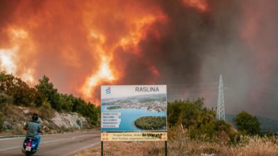 Veliki požar kod Šibenika!