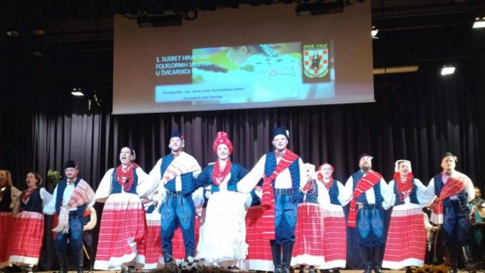Održan Prvi susret hrvatskih folklornih ansambala u Švicarskoj
