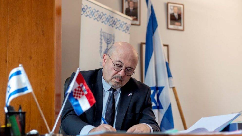 Izraelski ambasador: Hrvatska se puno bolje odnosi prema povijesnom poglavlju