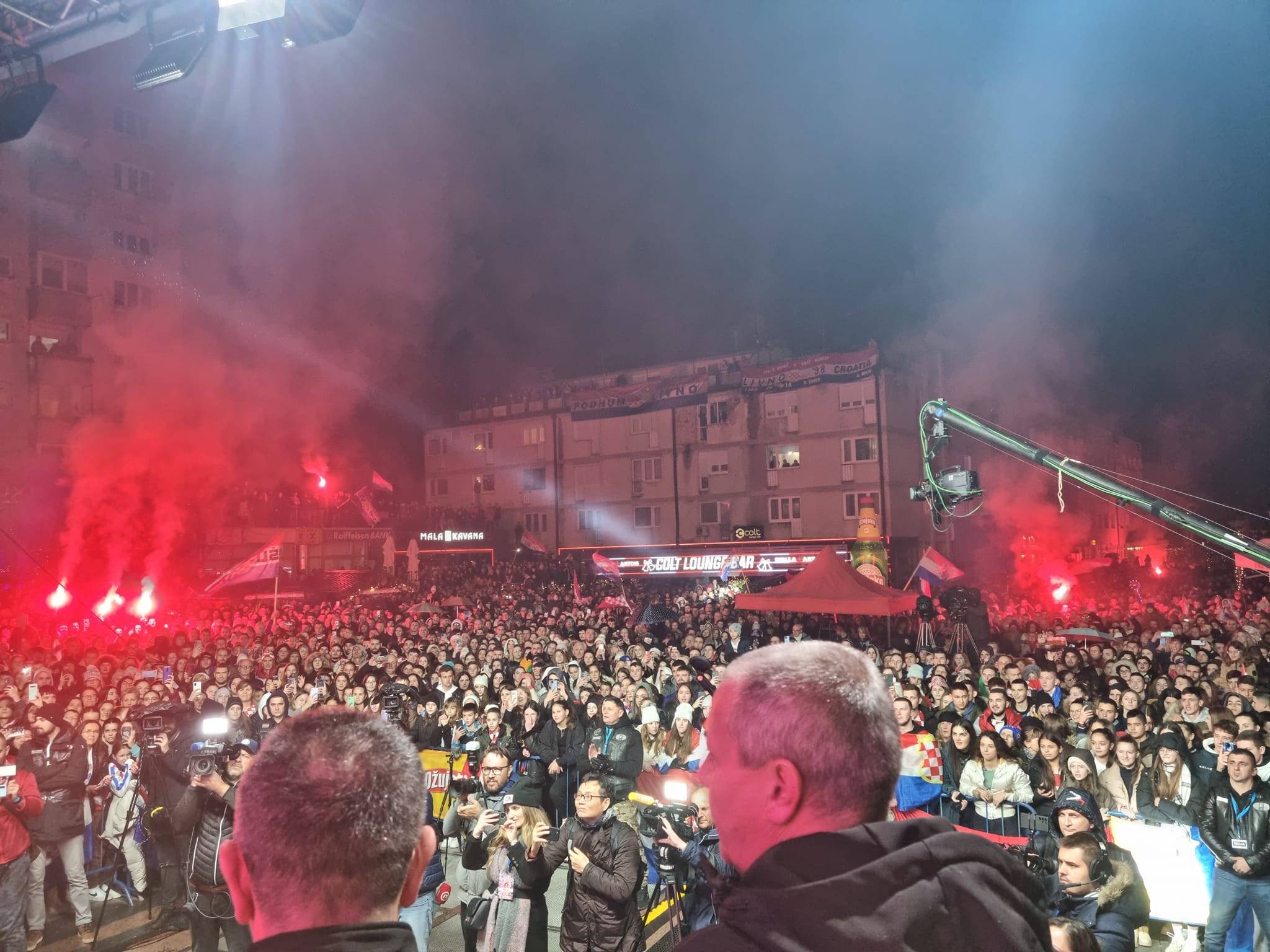 Tisuće Livnjaka dočekalo Dalića u njegovu rodnom gradu
