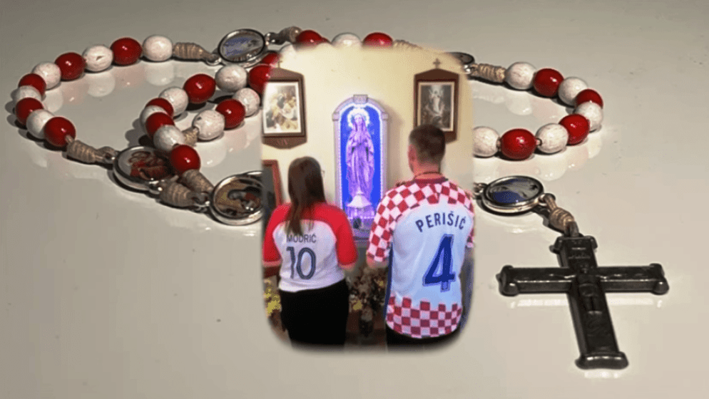 Perišićeva baka molila krunicu za Domovinu i naše nogometaše