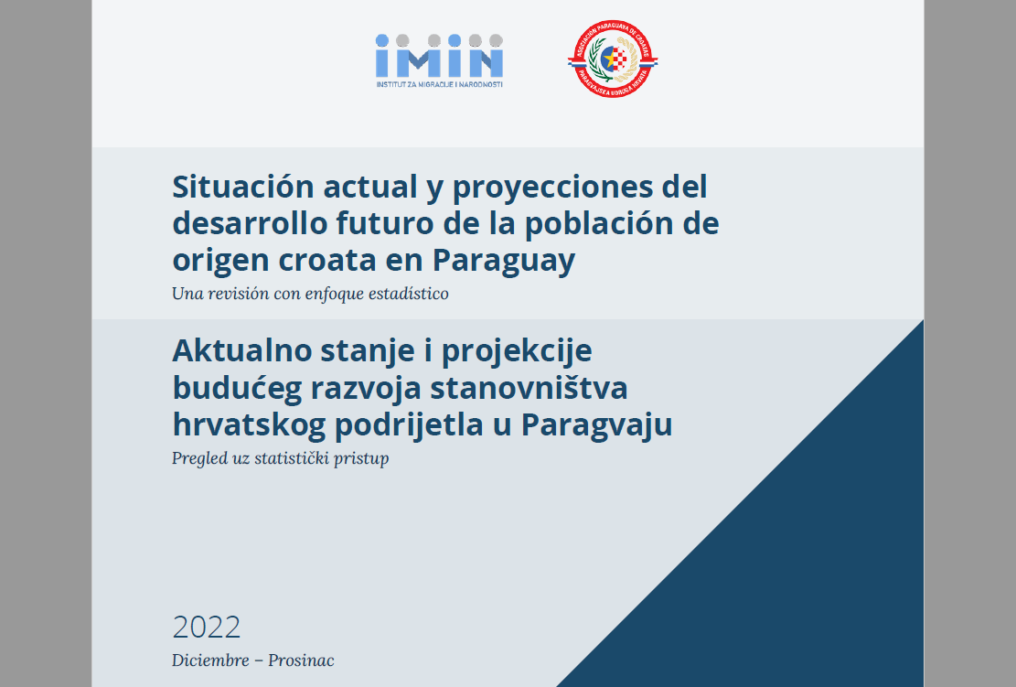 Aktualno stanje i projekcije budućeg razovoja stanovništva hrvatskog podrijetla u Paragvaju