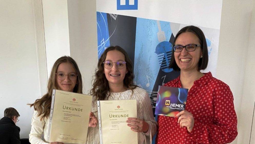 Mlade pjevačice iz hrvatske zajednice osvojile nagrade na regionalnom glazbenom natjecanju u Njemačkoj