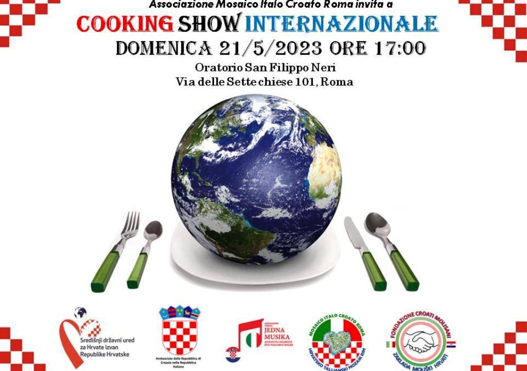 Mosaico Italo Croato Roma poziva na drugi po redu 'Cooking show' internacionalne kuhinje u Rimu