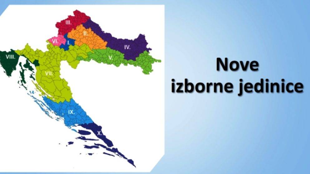 Predstavljen novi Zakon o izbornim jedinicama: Najveća promjena u Zagrebu