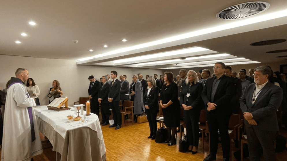 U Europskom parlamentu je slavljena misa u povodu Dana sjećanja na žrtve Domovinskog rata i Dana sjećanja na žrtvu Vukovara i Škabrnje