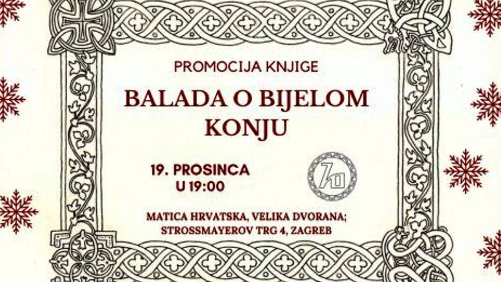 Uskoro u Zagrebu predstavljanje hrvatskog izdanja ‘Balade o bijelom konju’ autora G. K. Chestertona