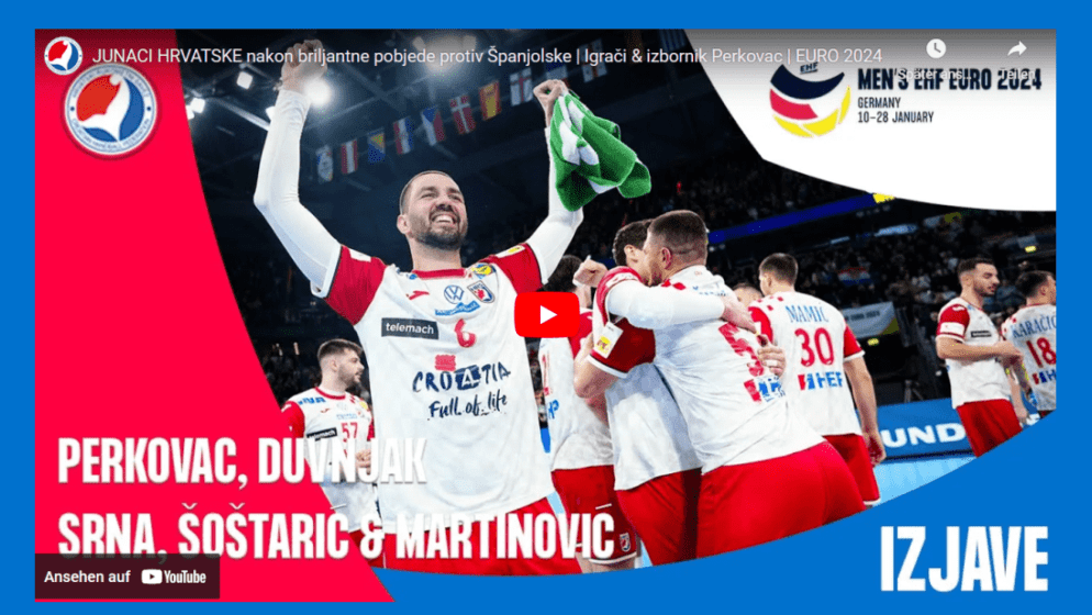 Izbornik Perkovac oduševljen nakon velike pobjede u Njemačkoj: 'Momci su letjeli po terenu, igrali su perfektnu utakmicu' 