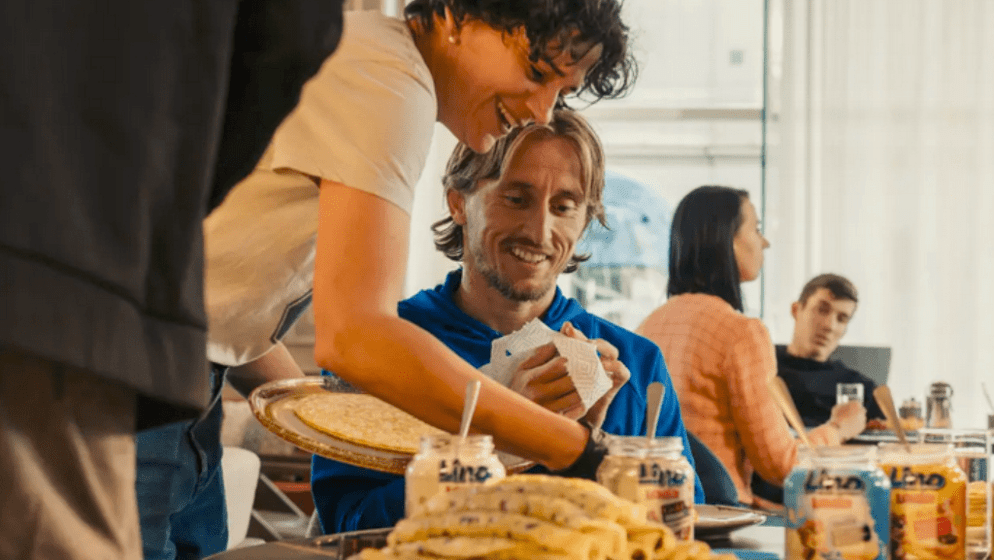 Na nogometnom terenu ili na snimanju reklame, Luka i Dominik su Podravkine zvijezde