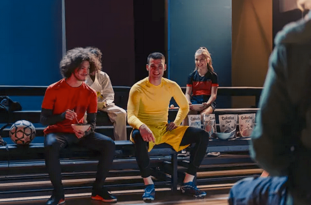 Na nogometnom terenu ili na snimanju reklame, Luka i Dominik su Podravkine zvijezde