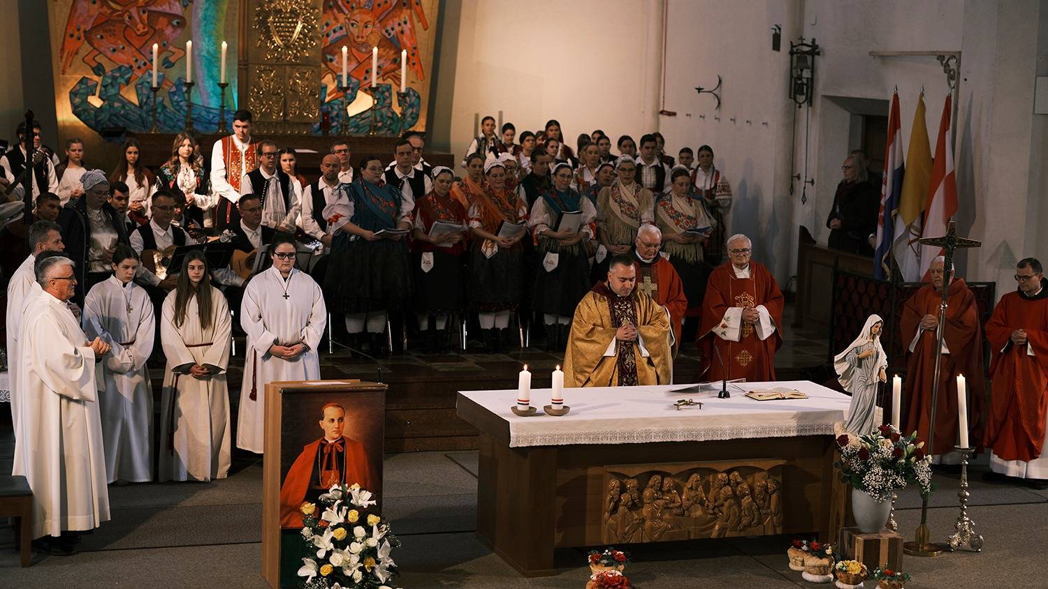 Hrvatska katolička župa u Salzburgu proslavila je svetkovinu svog nebeskog zaštitnika bl. Alojzija Stepinca