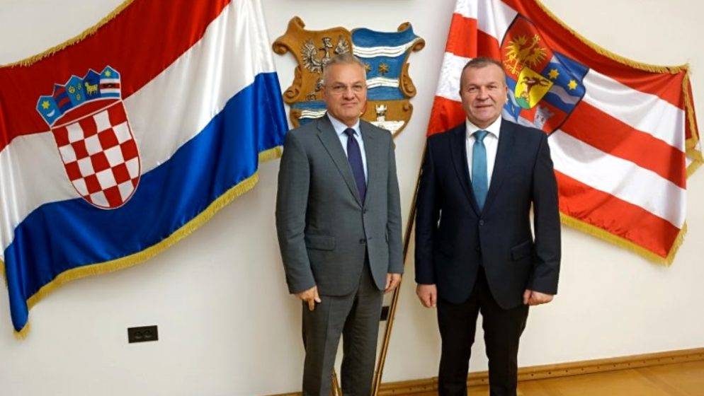 Zvonko Milas posjetio Varaždinsku županiju, na sastanku sa županom Anđelkom Stričakom razgovarao o jačanju suradnje s hrvatskim iseljeništvom