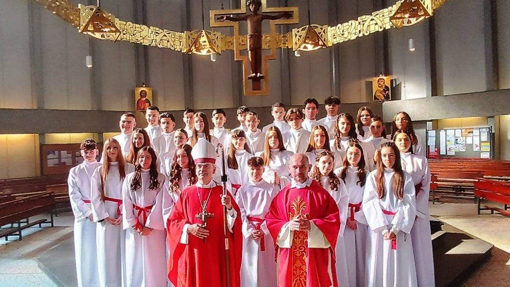 U Hrvatskoj katoličkoj misiji Koblenz 30-ero djece primilo sakrament svete potvrde