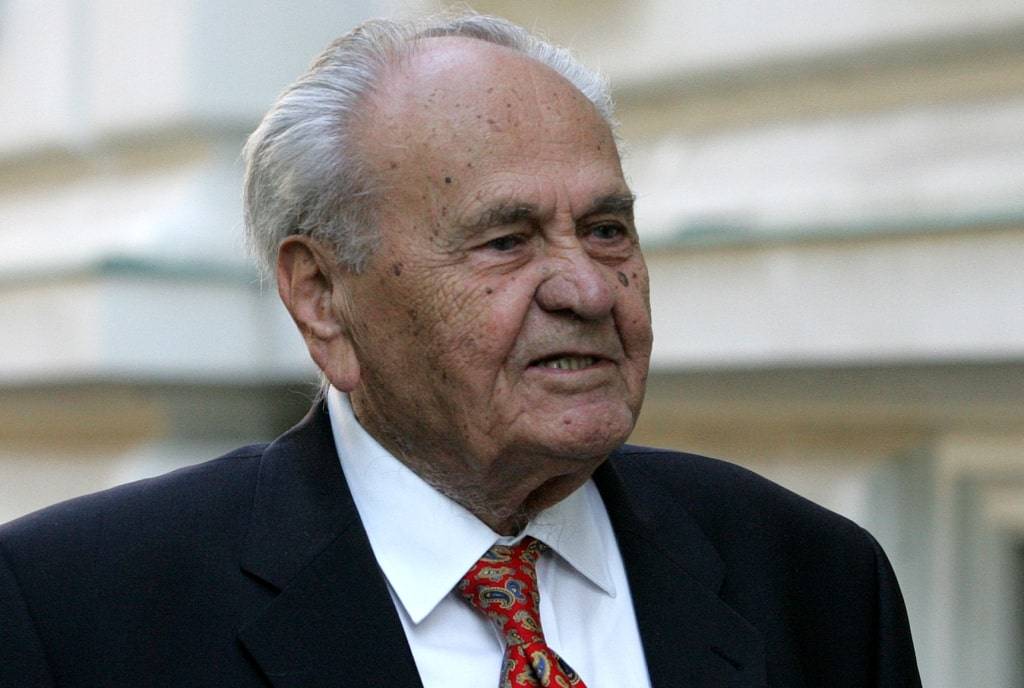 Umro Josip Manolić, najdugovječniji hrvatski političar