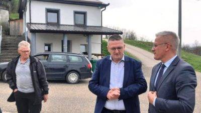 Zvonko Milas posjetio Hrvate u Srebreniku i Tuzlanskoj županiji