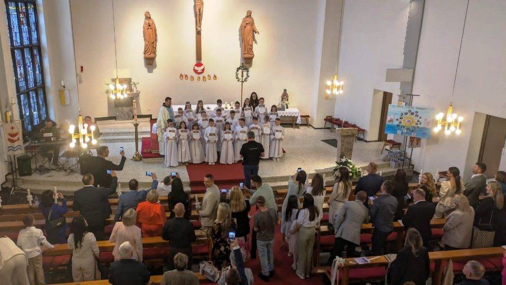 U Hrvatskoj katoličkoj zajednici Giessen održano slavlje prve svete pričesti