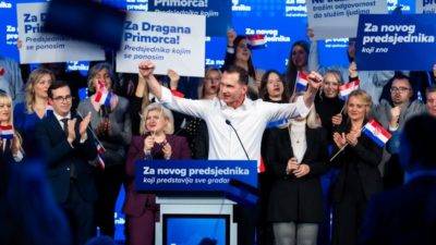 Prof. dr. Dragan Primorac predstavio zborni program: 'Zaustavit ću svim snagama korupciju u Hrvatskoj u suradnji s Vladom RH'