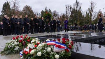 25. obljetnica smrti prvog hrvatskog predsjednika dr. Franje Tuđmana. Plenković: 'Njegova uspomena je Hrvatska i njegova ostavština'