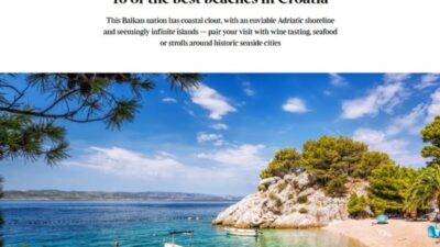 Čitatelji britanskog Telegrapha uvrstili Hrvatsku na popis najboljih europskih zemalja