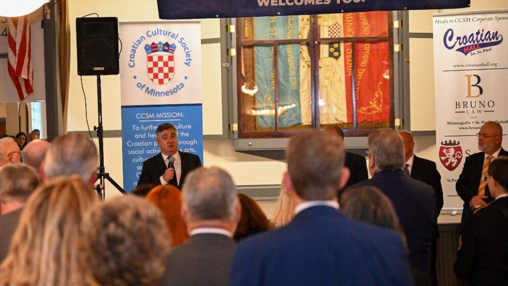 Milanović Hrvatima u Minnesoti: Potrebna nam je jasna vizija i prilagodba izazovima
