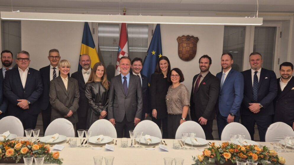 Jandroković se sastao u Švedskoj s tamošnjim Hrvatima - odazvali se poduzetnici, znanstvenici kulturni djelatnici...
