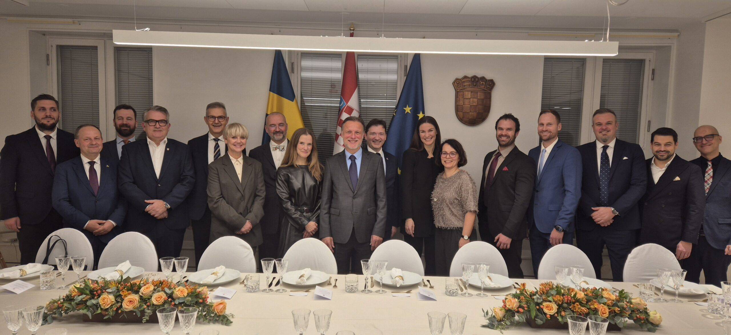 Jandroković se sastao u Švedskoj s tamošnjim Hrvatima - odazvali se poduzetnici, znanstvenici kulturni djelatnici...