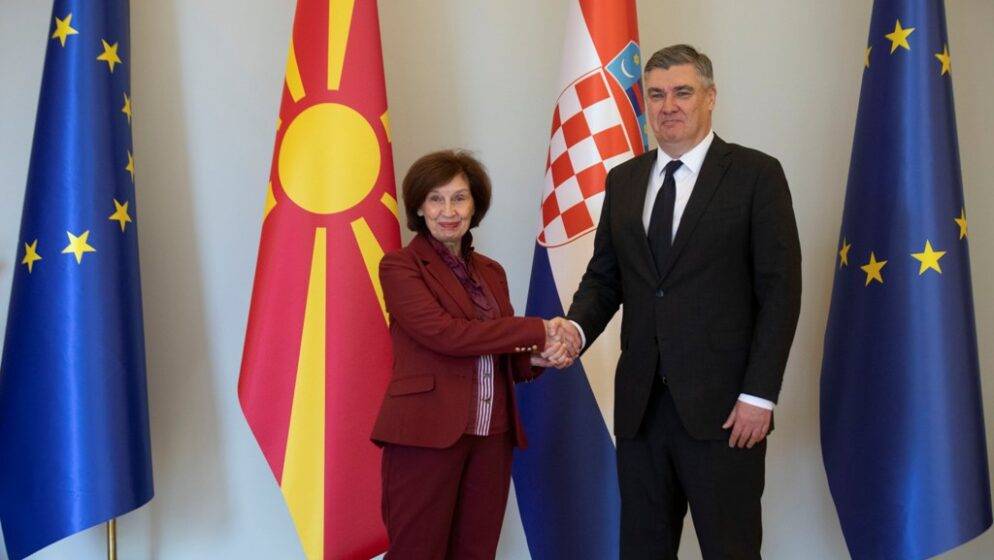 Predsjednik Milanović makedonskoj kolegici: Članstvo u EU-u je ukras