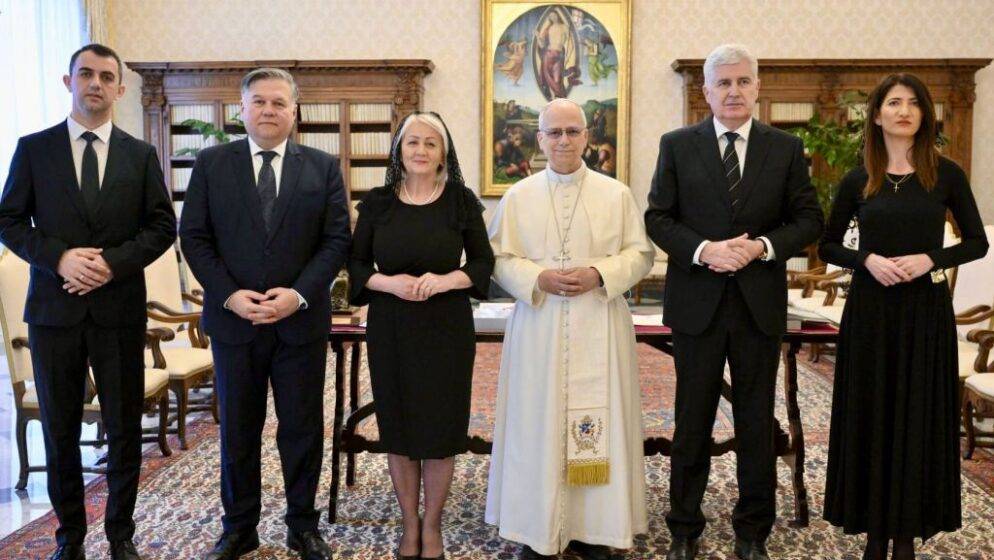 Papa Lav XIV. primio u audijenciju vodeće dužnosnike Hrvata iz BiH