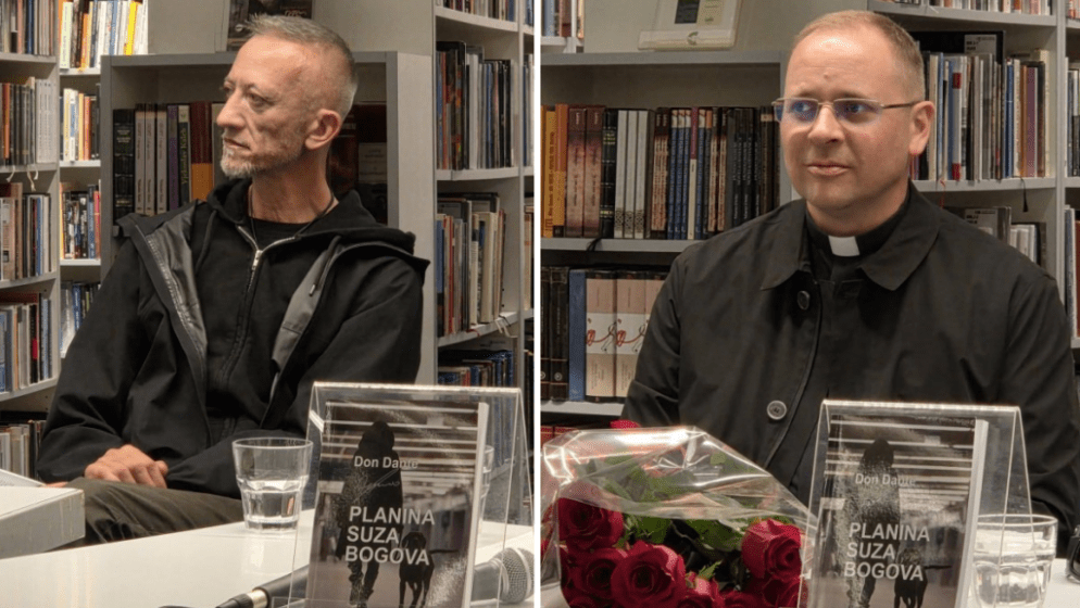 JAVNOSTI PREDSTAVLJENA KNJIGA DON DANTEA: Vlč. Danijel Patafta – Ovo je ‘teologija asfalta’, a to nije teologija zatvorenih prostora, nego teologija ulice, boli i stvarnosti. Boga koji je s ranjenima