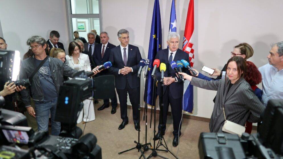 Premijer Plenković podržao Darijanu Filipović u utrci za hrvatskoga člana Predsjedništva BiH