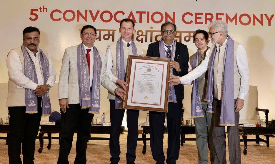 Indijsko sveučilište Malwanchal dodijelilo počasni doktorat prof. dr. sc. Draganu Primorcu