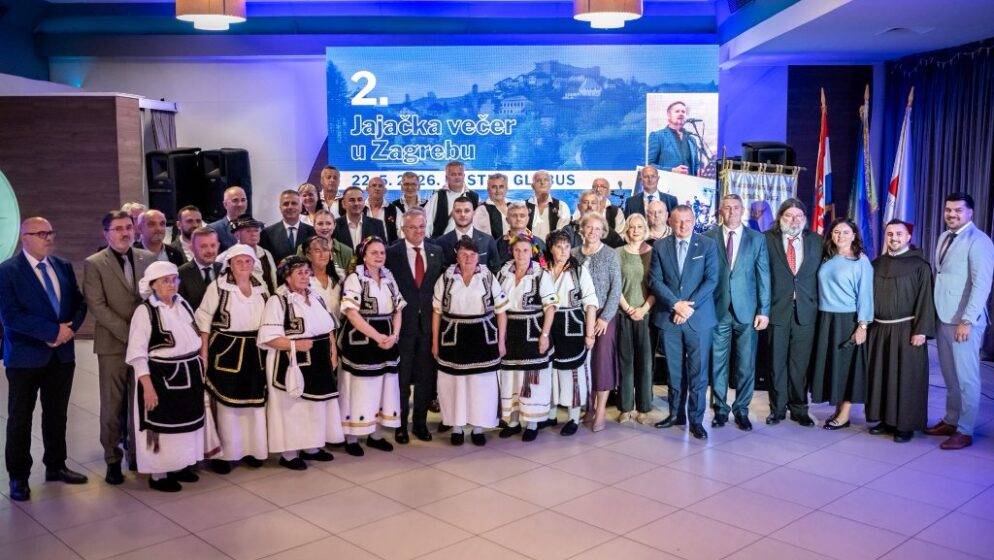 Jajačka večer u Zagrebu okupila više od 400 gostiju – snažna poruka zajedništva, tradicije i domoljublja