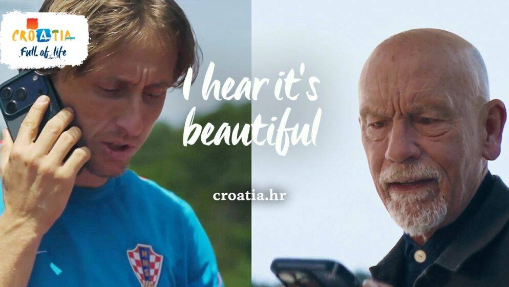 Modrić & Malkovich u nastavku filma ‘CROATIA – I hear it’s beautiful’: Dobro došli u zemlju čija je morska melodija jednako čarobna kao igra Luke Modrića