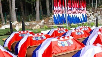 Ministarstvo hrvatskih branitelja organizira ispraćaj i pokop 500 hrvatskih žrtava ekshumiranih iz grobnica u Republici Sloveniji