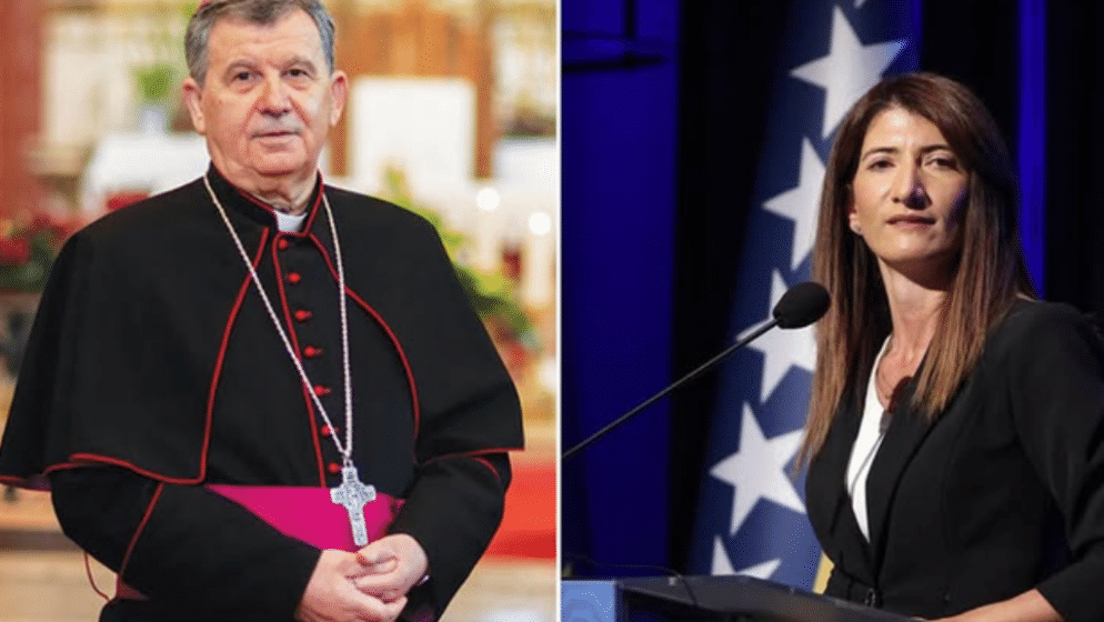 Nadbiskup Vukšić: Pobjeda Darijane Filipović vratila dostojanstvo Hrvatima u BiH
