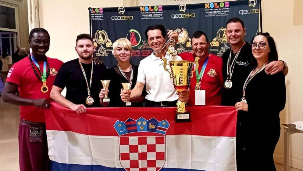Hrvatski fizioterapeut u Švicarskoj osvojio tri zlata na svjetskom natjecanju u Italiji