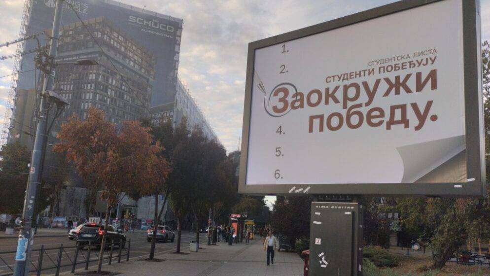 Studentskoj listi 140 zastupnika, Vučićevom SNS-u 103, Dačićev SPS van parlamenta